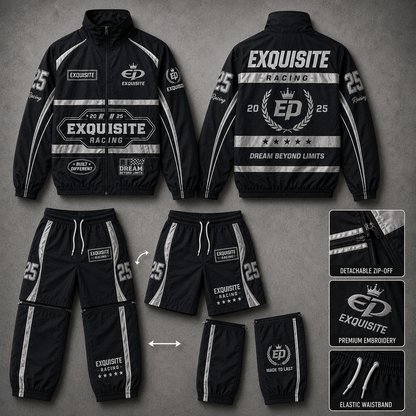 Exquisite Racing Nylon Jacket